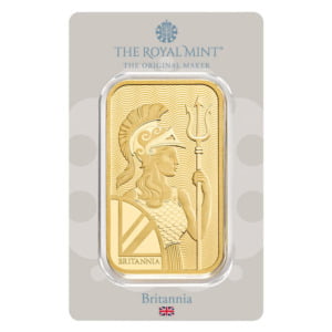 The Royal Mint Britannia 100g zlatna poluga