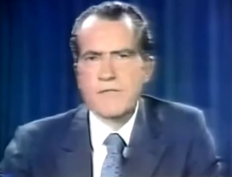 Predsednik Nikson najavljuje "zatvaranje zlatnog prozora" 15. avgusta 1971. godine